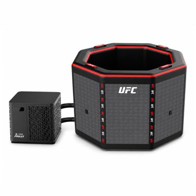 Ледяная бочка UFC Octagon + Chiller 3 Квт (тепловой насос с Wifi от -7 до +43°C), Poolstar (Франция) 130х130х90 см