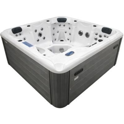 SPA басейн Aquajoy Santorini Silver-White Marble (Австралія), 220×220×95 см