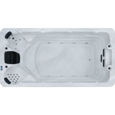 SPA бассейн Aquajoy Wave Silver-White Marble (Австралия), 430×225×150 см