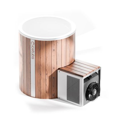 Крижана діжка IceBarrel XL з чілером, IceTubs (Нідерланди), ⌀102×117,8×157,3 см