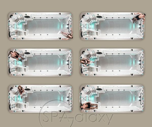 SPA бассейн Vortex Spas Aqualap Pro+ (Австралия), 590×230×130 см