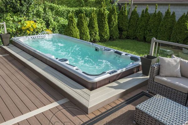 SPA бассейн JACUZZI POWERACTIVE J-16 (Италия), 472 x 236 x 134 cm