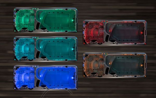 SPA бассейн Vortex Spas Hydrozone Extreme (Австралия), 590×230×130 см