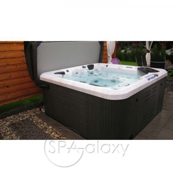 SPA бассейн IQUE Dreamline-II 2200-II-DD-BP (WiFi), 220x220x96 см Brushed walnut