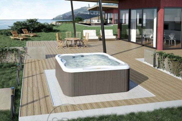 SPA бассейн JACUZZI M (Италия), 200 x 185 x 90 см