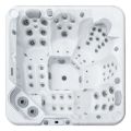 SPA бассейн IQUE Dreamline-II 2200-II-DD-BP (WiFi), 220x220x96 см Brushed walnut