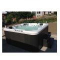 SPA бассейн IQUE Dreamline-II 2200-II-DD-BP (WiFi), 220x220x96 см Brushed walnut