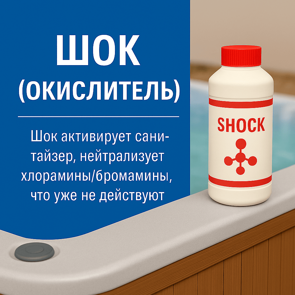 Шок хлор для СПА