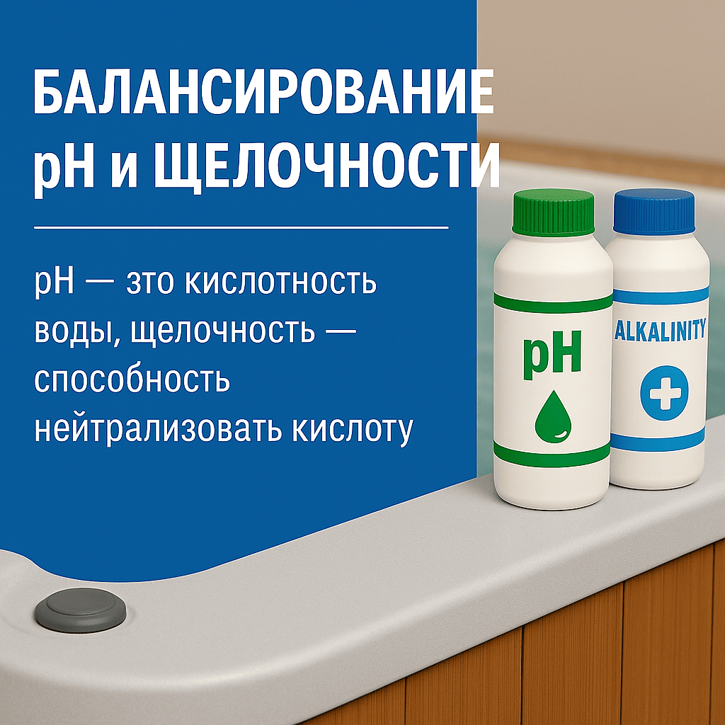 Балансировка pH и кислотности в СПА