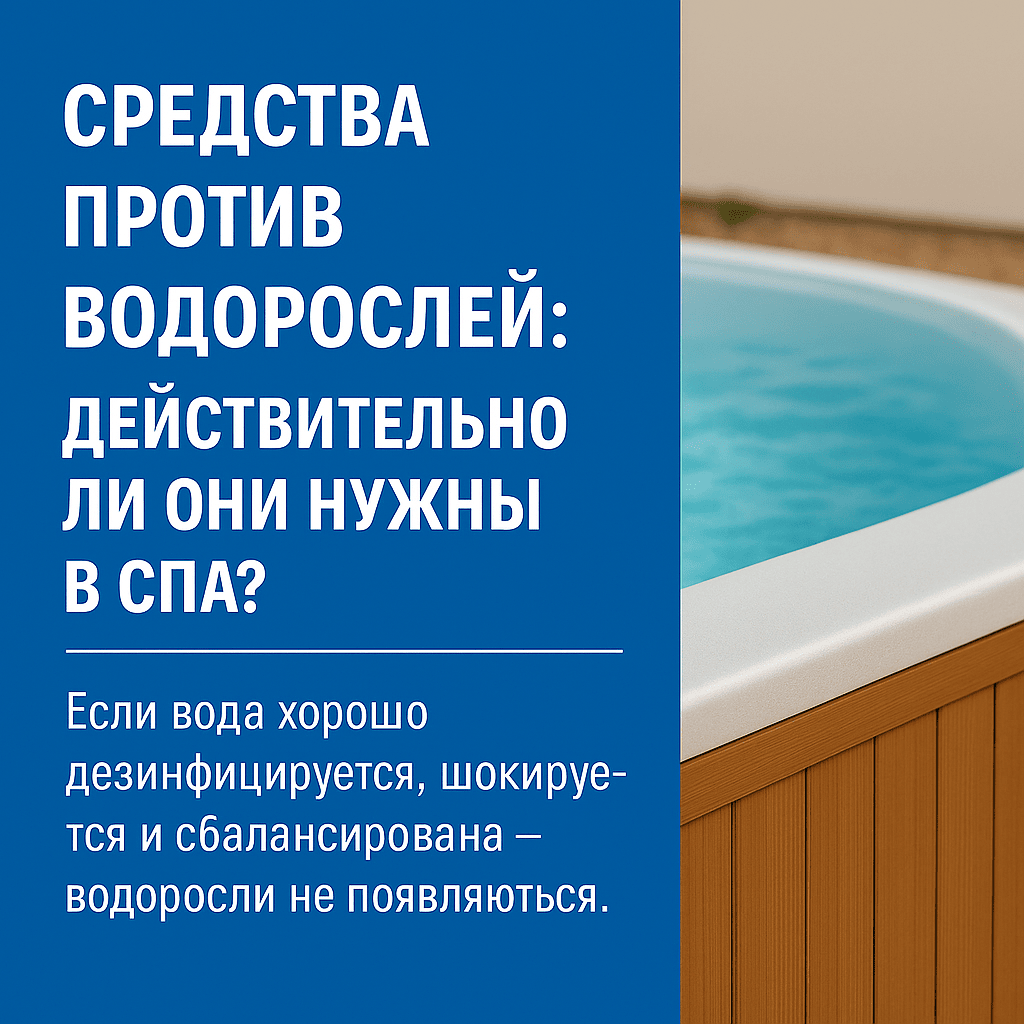 Средства против водорослей (Альгицид) в СПА