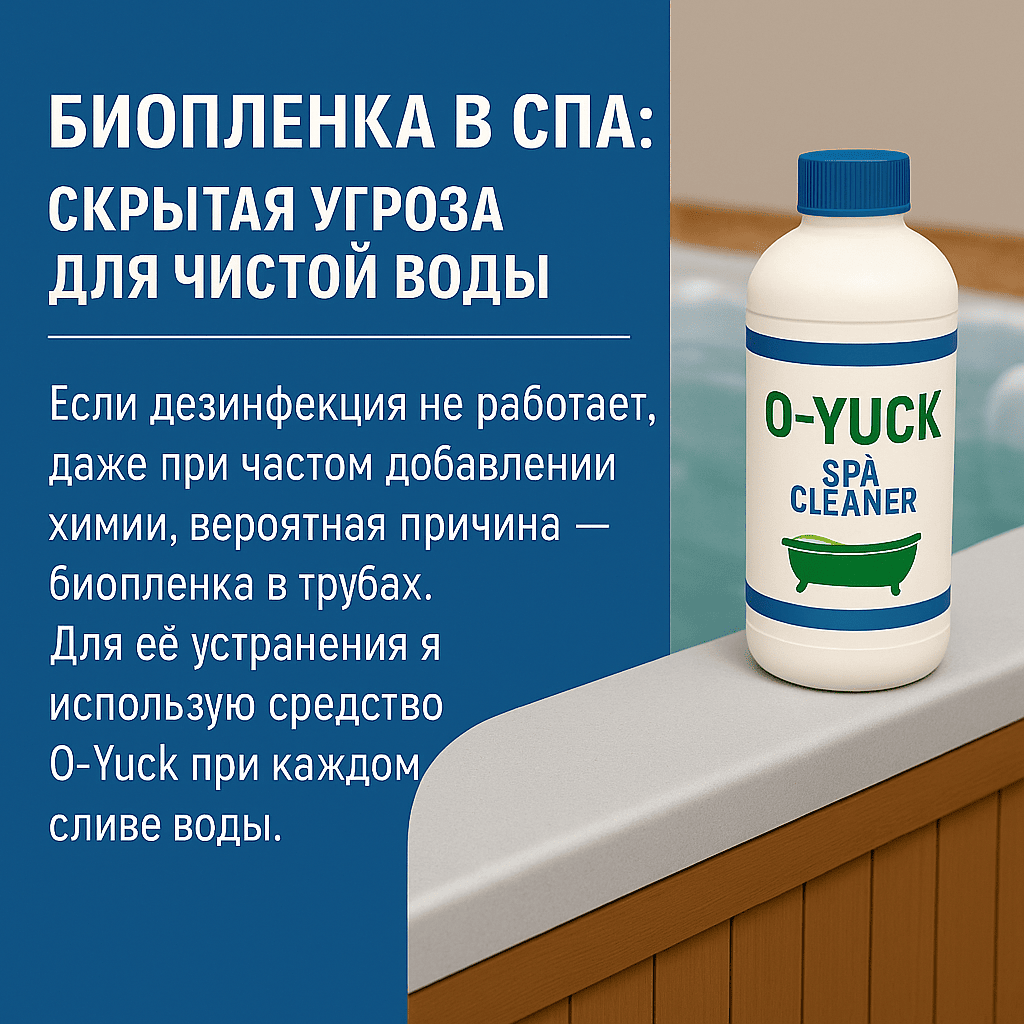 Биопленка в СПА